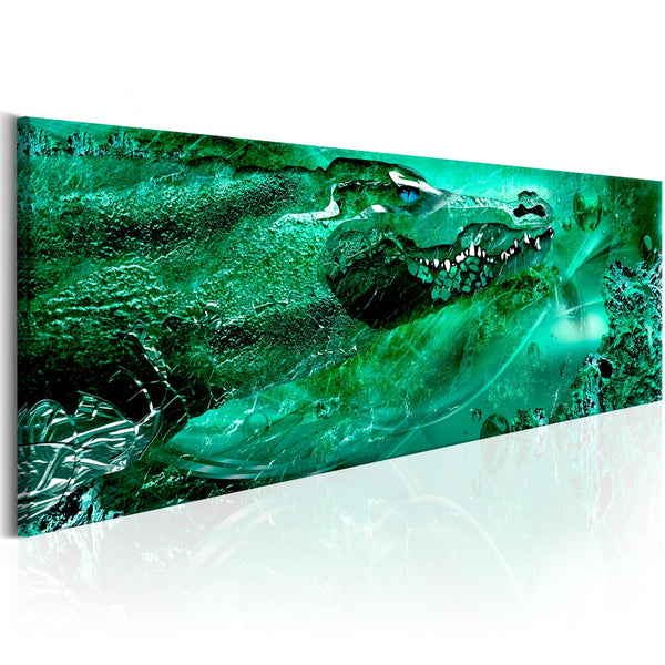 Quadro - Emerald Crocodile