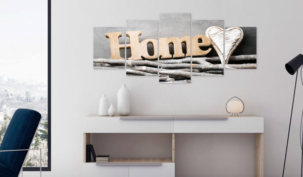 Quadro - Home on Branches (5 Parts) Wide
