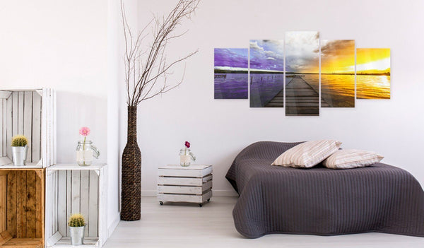 Quadro su vetro acrilico - Road to the Clouds [Glass]