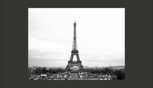 Carta da parati - Parigi: foto in bianco e nero