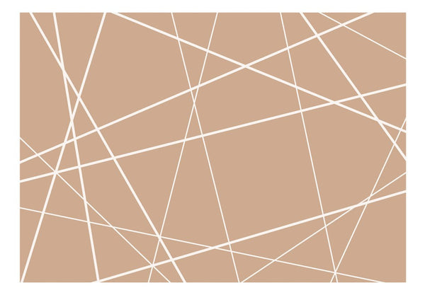 Carta da parati geometrica -  The Web of Modernity