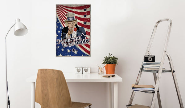 Quadro - Poster - Be Happy!