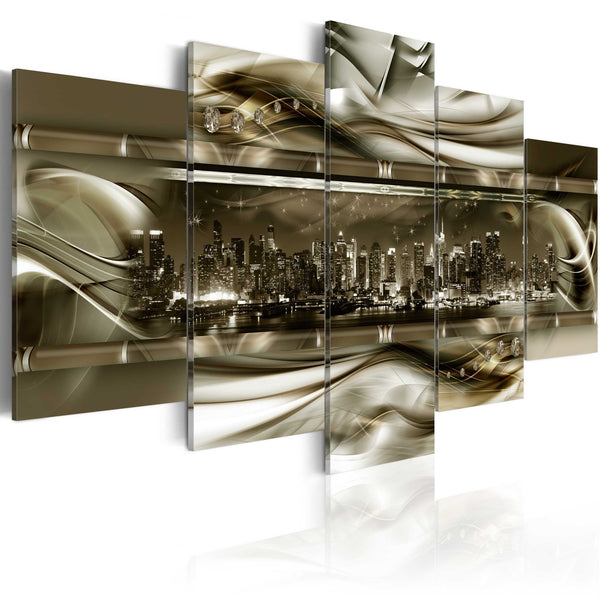 Quadro - NY Sunk In Metal