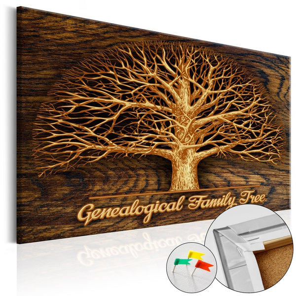 Bacheca in sughero - Family Tree [Corkboard]