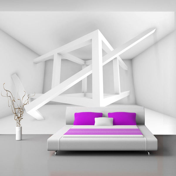 Carta da parati 3D - Alabaster composition