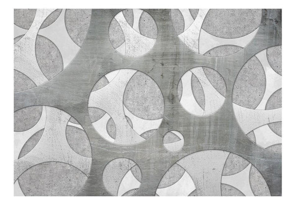 Carta da parati geometrica - Woven of grays