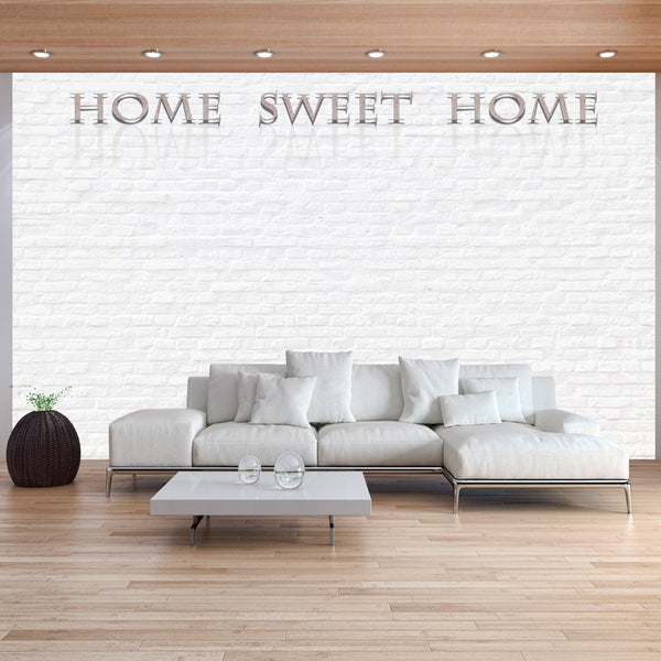 Carta da parati con scritte - Home, sweet home ...