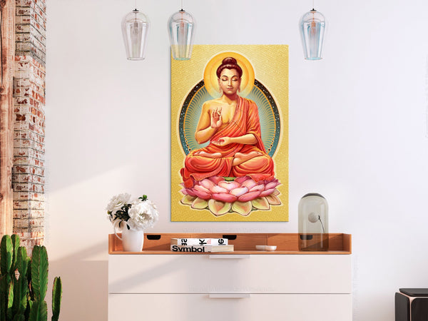 Quadro - Peace of Buddha (1 Part) Vertical