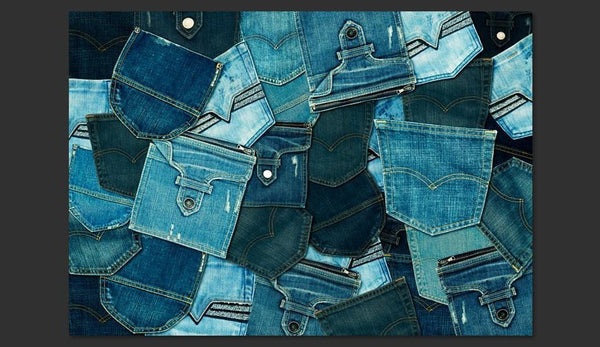 Carta da parati - Jeans Pockets