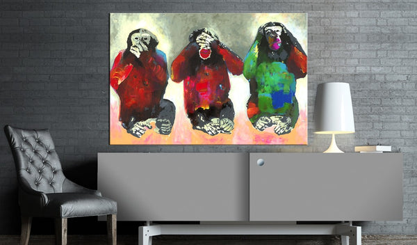 Quadro - Three Wise Monkeys