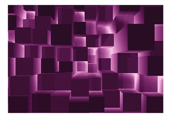 Carta da parati 3D - Purple Hit