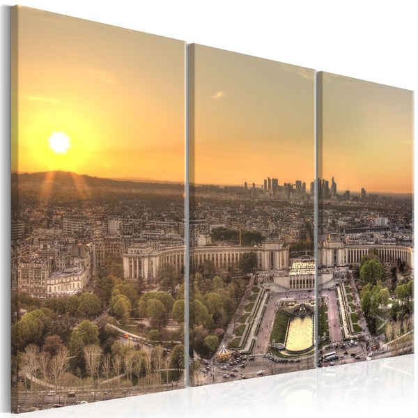 Quadro - View from Eiffel Tower (3 Parts)