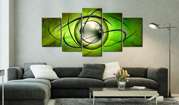 Quadro - Globo rotante - verde