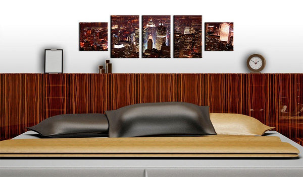 Quadro su tela - Notte scura a New York