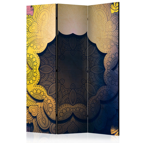 Separè per interni - Floral Collar (Yellow) [Room Dividers]
