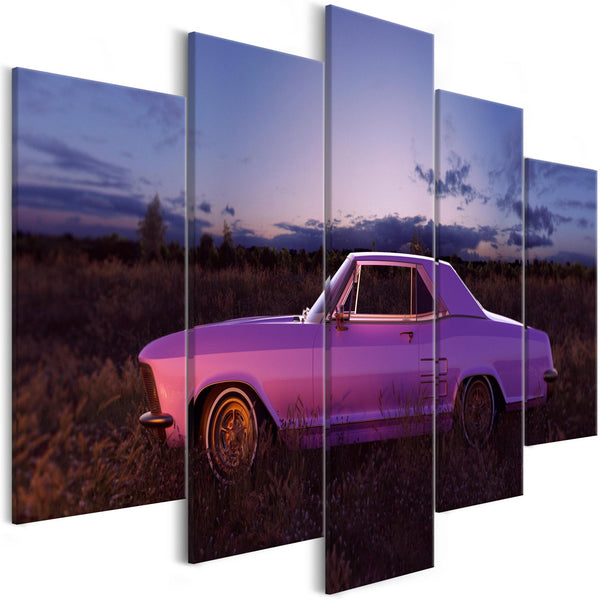 Quadro - American Classic (5 Parts) Violet Wide