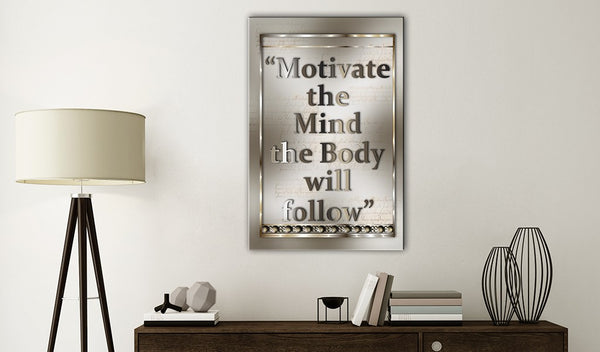 Quadro - Frasi motivazionali - Motivate the Mind