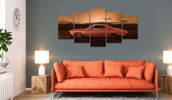 Quadro - American Classic (5 Parts) Orange Wide