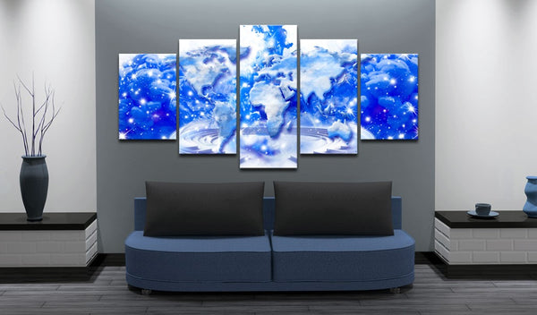 Quadro mappamondo - Mappa del cielo