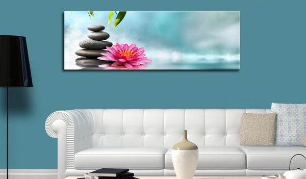 Quadro - Water Lily and Zen Stones