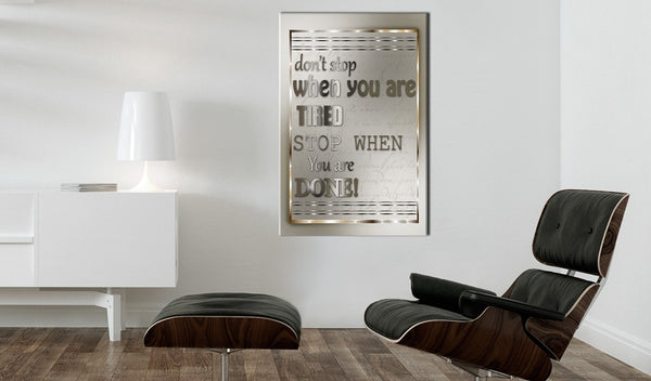 Quadro - Frasi motivazionali - Don't Stop