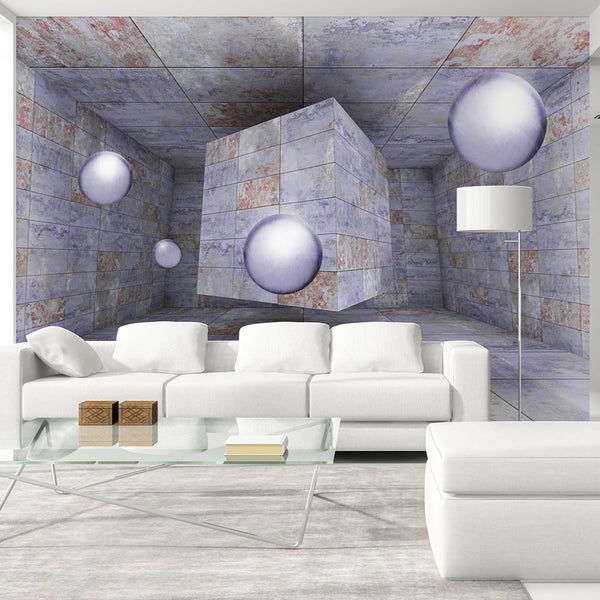 Carta da parati 3D - Square World