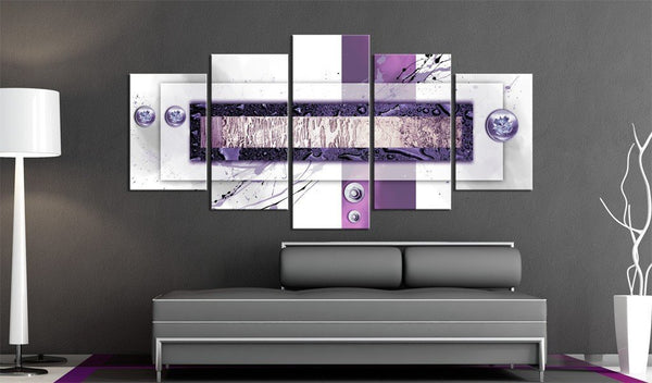 Quadro su tela - Ecquilibrio del viola