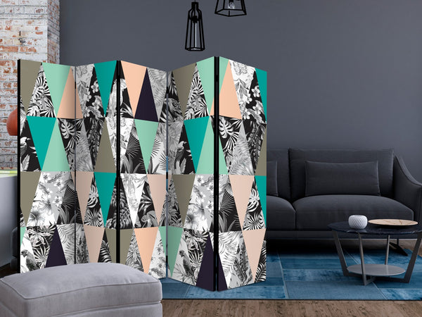 Separè per interni - Tropical Mosaic II [Room Dividers]
