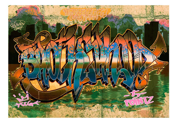 Carta da parati graffiti street art - Street Art