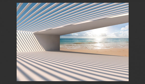 Carta da parati 3D - City Beach