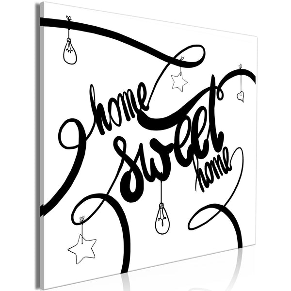 Quadro - Home Sweet Home (1 Part) Square