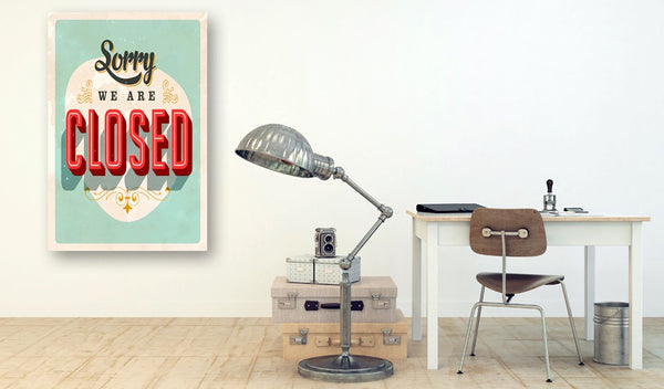 Quadro - Sorry we are closed