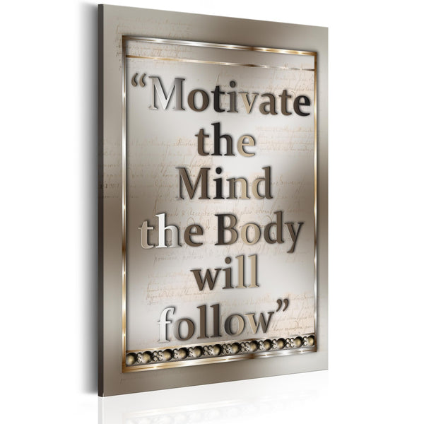 Quadro - Frasi motivazionali - Motivate the Mind