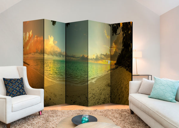 Separè per interni - Sunset in Tahiti II [Room Dividers]