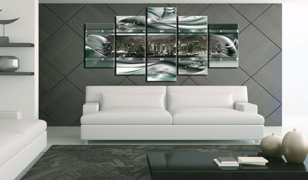 Quadro - NY sull'onda verde