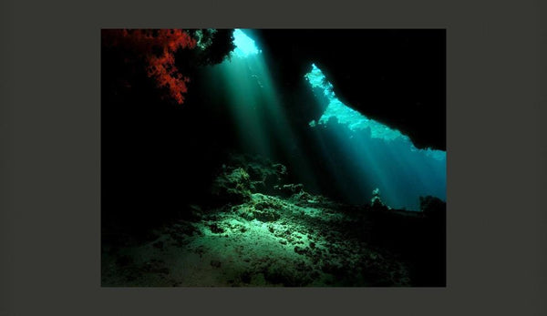 Carta da parati - Grotta subacquea