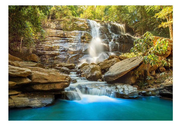 Carta da parati - Waterfall in Chiang Mai, Thailand
