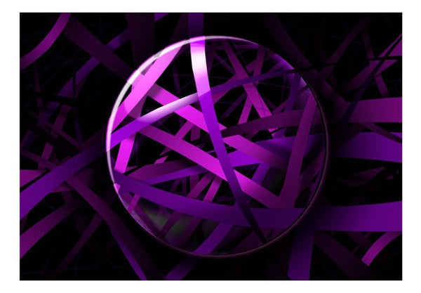 Carta da parati 3d - Ribbon Of Purple