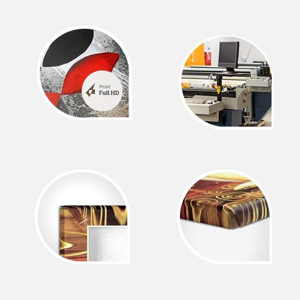 Quadro mappamondo - Mappa: città spagnole