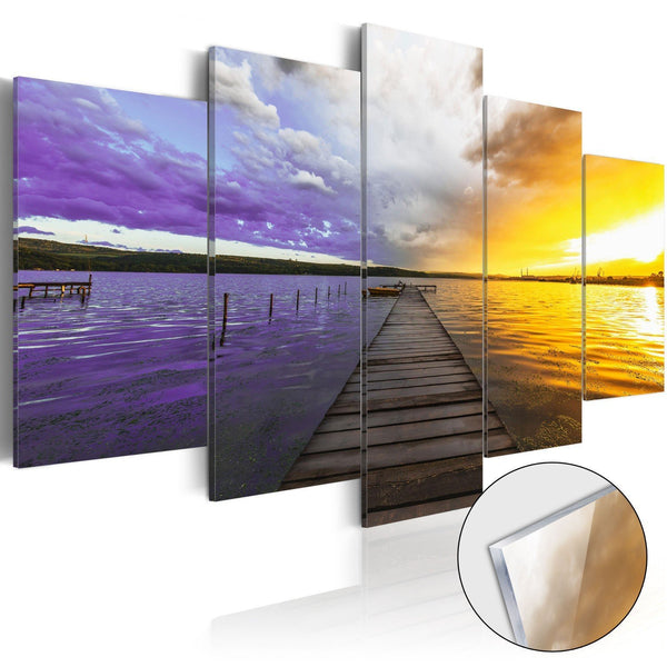 Quadro su vetro acrilico - Road to the Clouds [Glass]