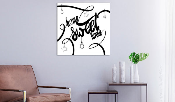 Quadro - Home Sweet Home (1 Part) Square